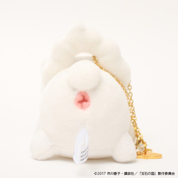 宝石の国」しろのぬいぐるみ＆ぬいぐるみキーホルダー。 - 市川春子