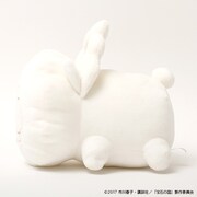 しろのぬいぐるみ。