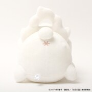 しろのぬいぐるみ。