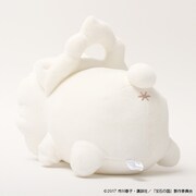 しろのぬいぐるみ。