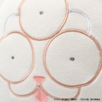 しろのぬいぐるみ。