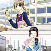 「腐女子交流記 ～アラサー×JK～」キービジュアル