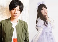 第2話「夫の出張記念日」のキャスト。左から赤羽根健治、上坂すみれ。