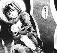 「彼女がビキニアーマーにきがえたら」より、異世界のモモ。