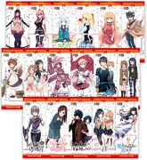 書店で配布されるクリアしおりのイメージ。