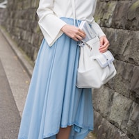 QUELLモデルの着用例。