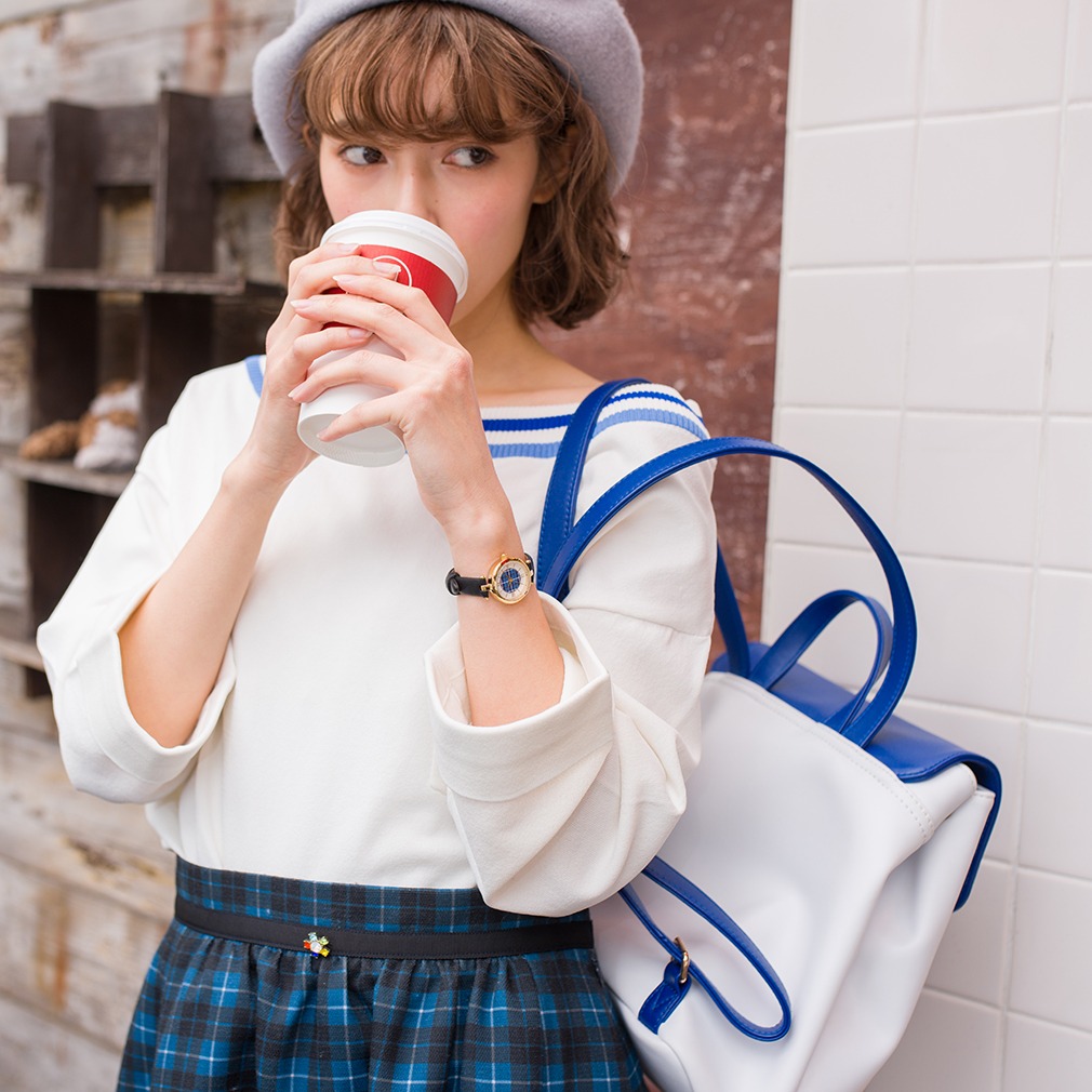 SOARAモデルの着用例。