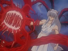 テレビアニメ「幽☆遊☆白書」の場面カット。