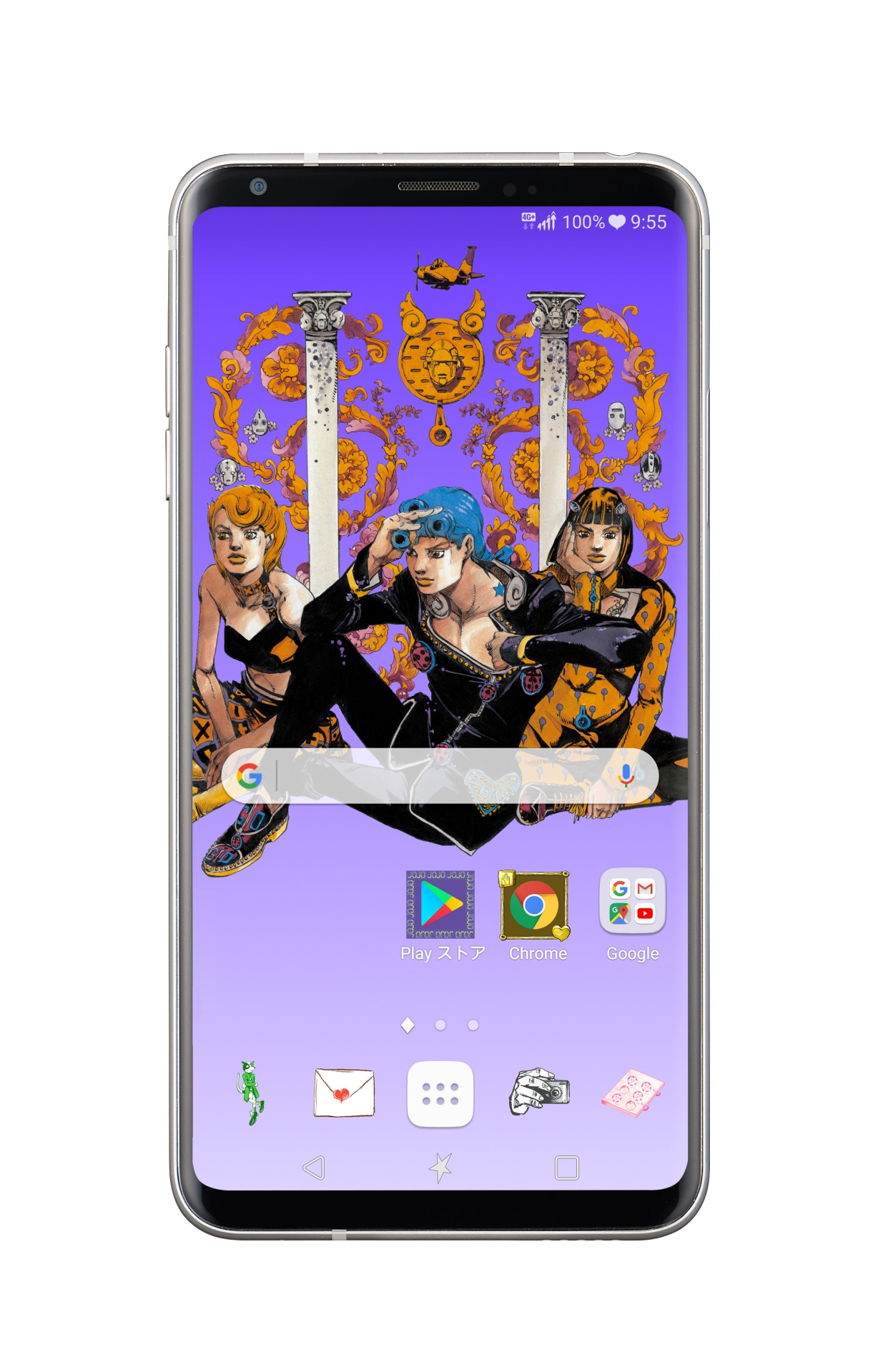 「JOJO L-02K」(c)荒木飛呂彦＆LUCKY LAND COMMUNICATIONS／集英社