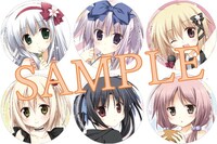 ラジオ大阪ブースで購入した「ありすorありす ウェルカムパーティー」のチケットに付属する缶バッジセット。