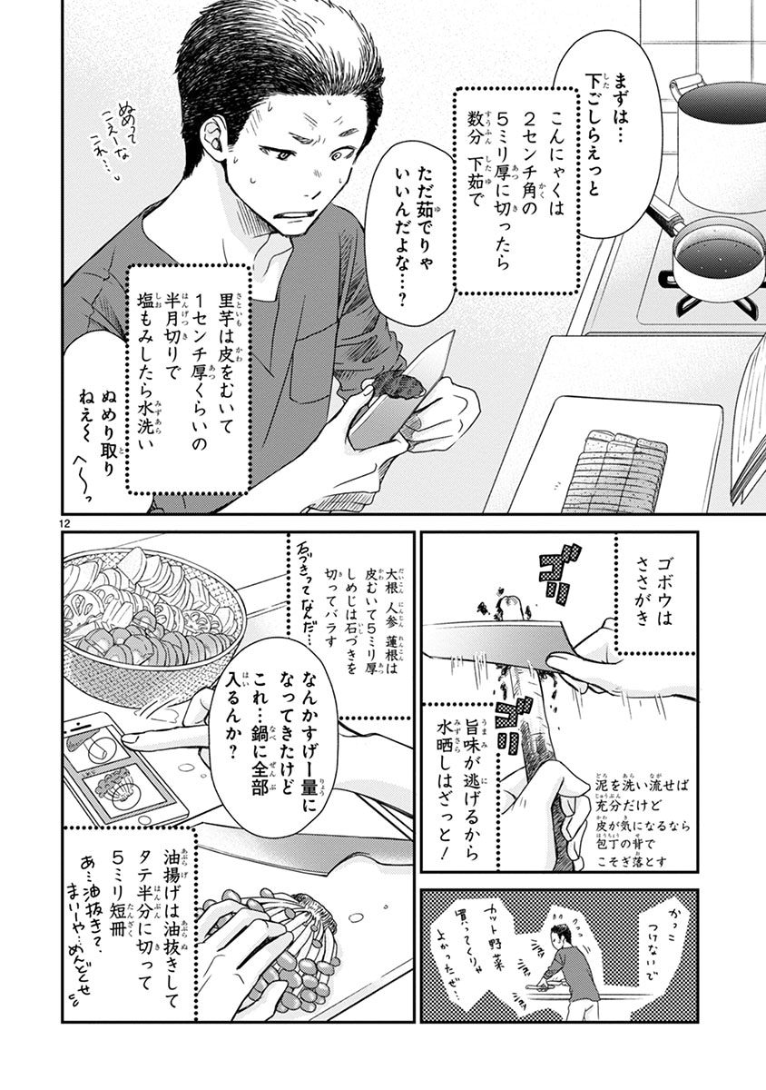 「別所くん自炊はじめます！」より。