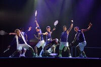 「ミュージカル『テニスの王子様』3rd シーズン 青学vs比嘉」ゲネプロの様子。