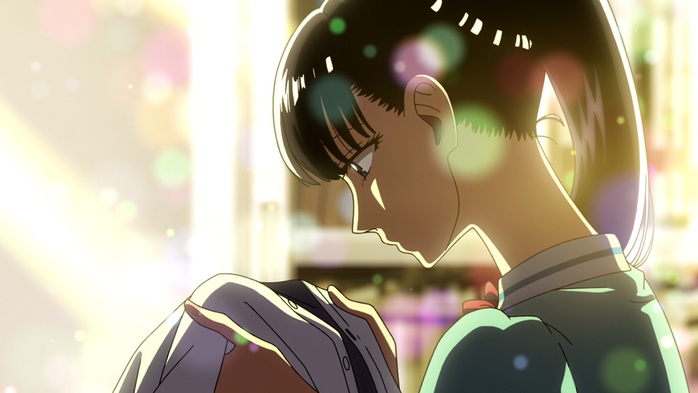 アニメ「恋は雨上がりのように」の場面写真。