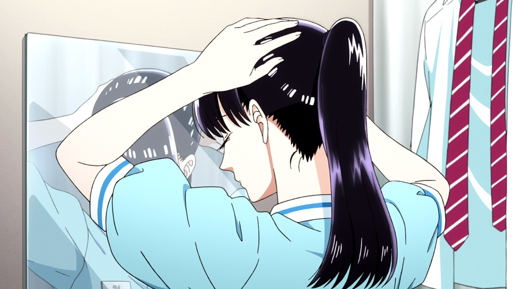 アニメ「恋は雨上がりのように」の場面写真。