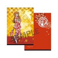 記念ビジュアルが使用されたクリアファイル。