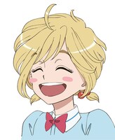 西田ユイのキャラクタービジュアル。