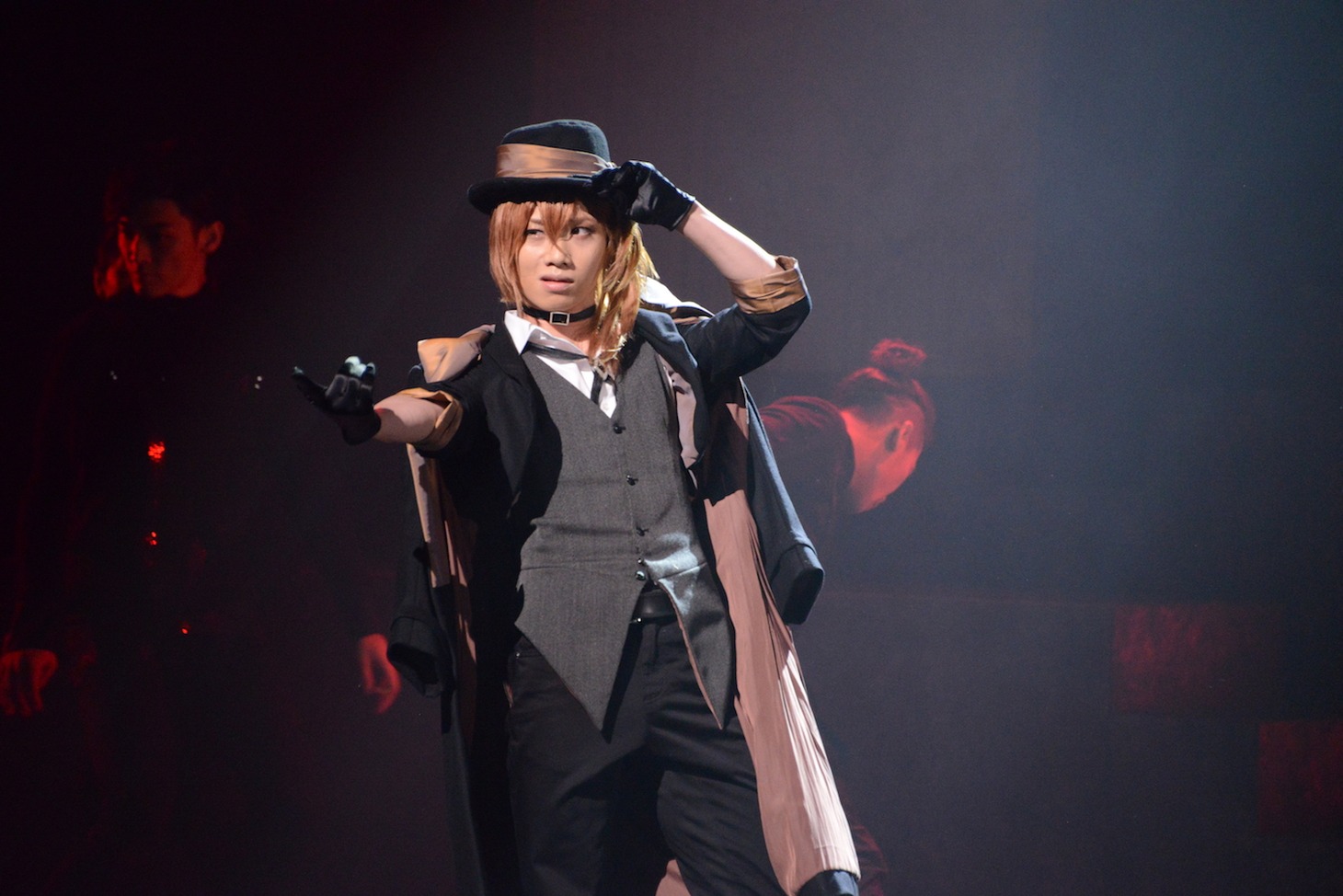 舞台「文豪ストレイドッグス」ゲネプロの様子。