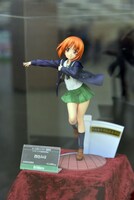 「ガールズ＆パンツァー博覧会」情報エリアに展示されているフィギュア。