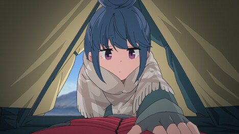 「ゆるキャン△」予告編第2弾より。