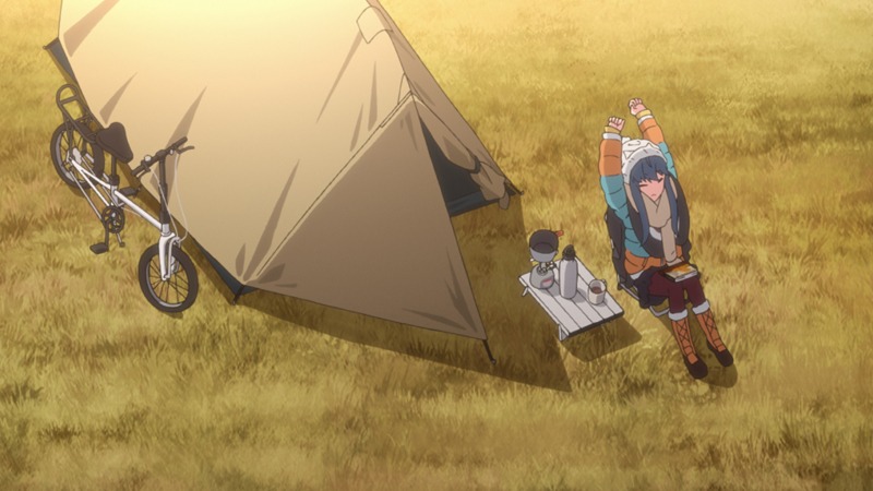「ゆるキャン△」予告編第2弾より。