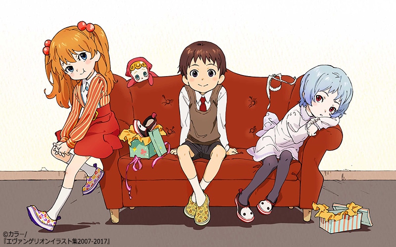 「エヴァンゲリオンイラスト集2007-2017」より。