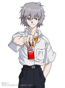 「エヴァンゲリオンイラスト集2007-2017」より。