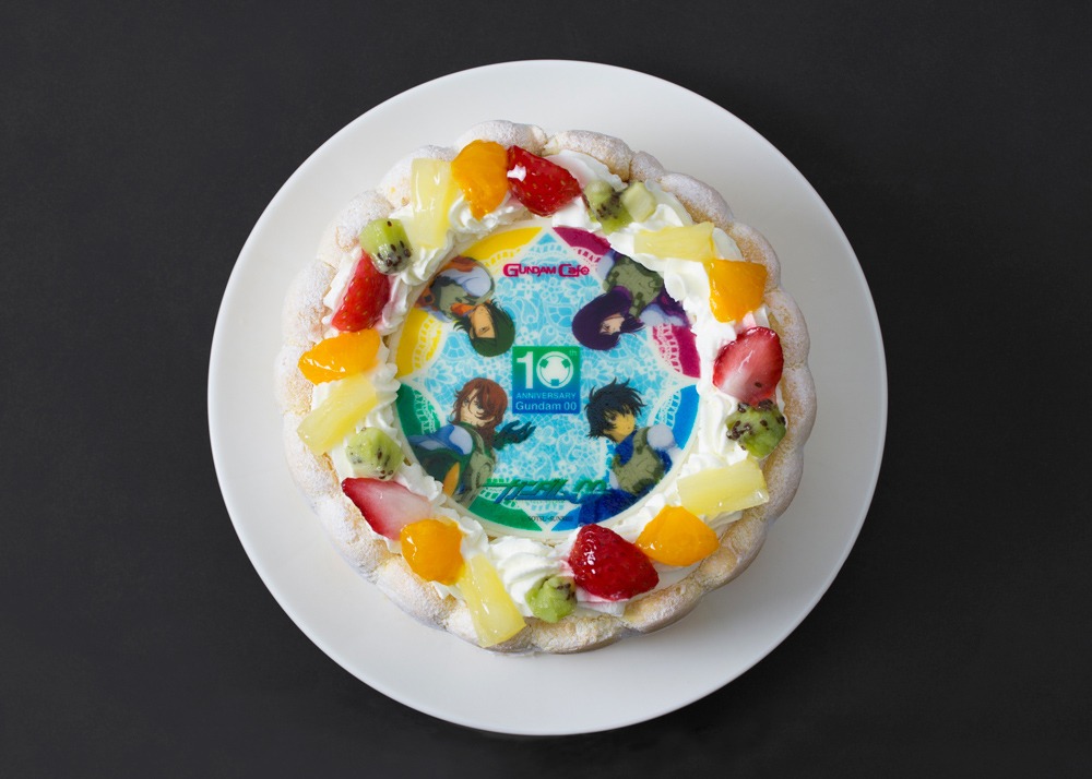 「機動戦士ガンダム00 10th Anniversary ケーキセット」