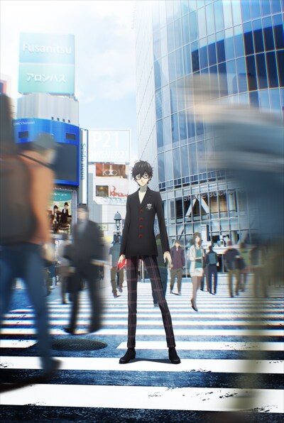 テレビアニメ「PERSONA5 the Animation」キービジュアル