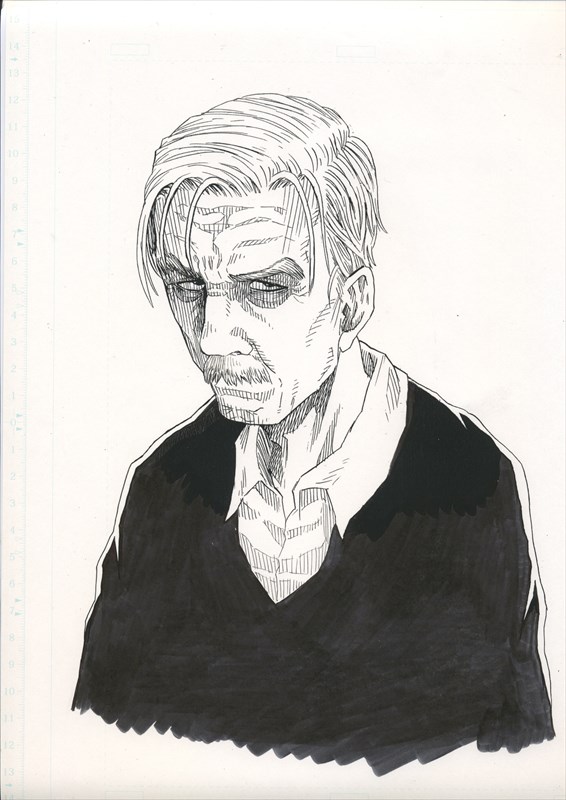 「髑髏は闇夜に動き出す」カット