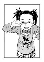 「蛇渡マーダーケース」の扉ページ用カット。