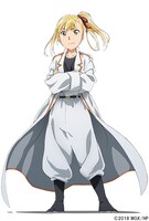 村川梨衣が演じるアンズ。