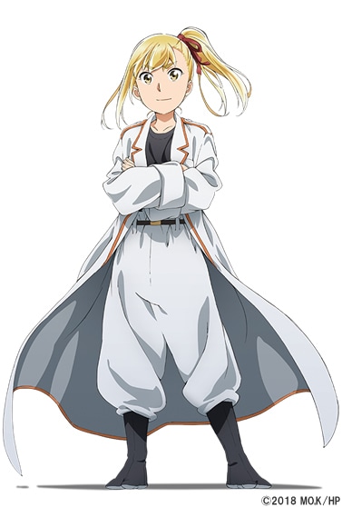 アンズのキャラクタービジュアル。