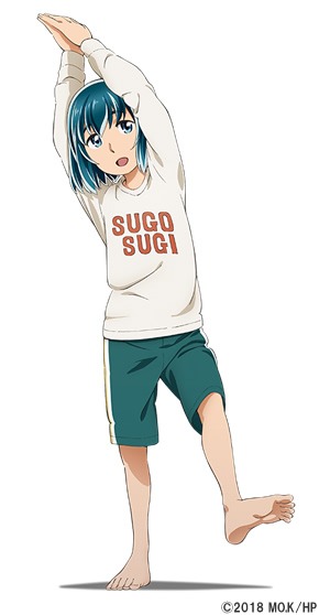 ヒナのキャラクタービジュアル。
