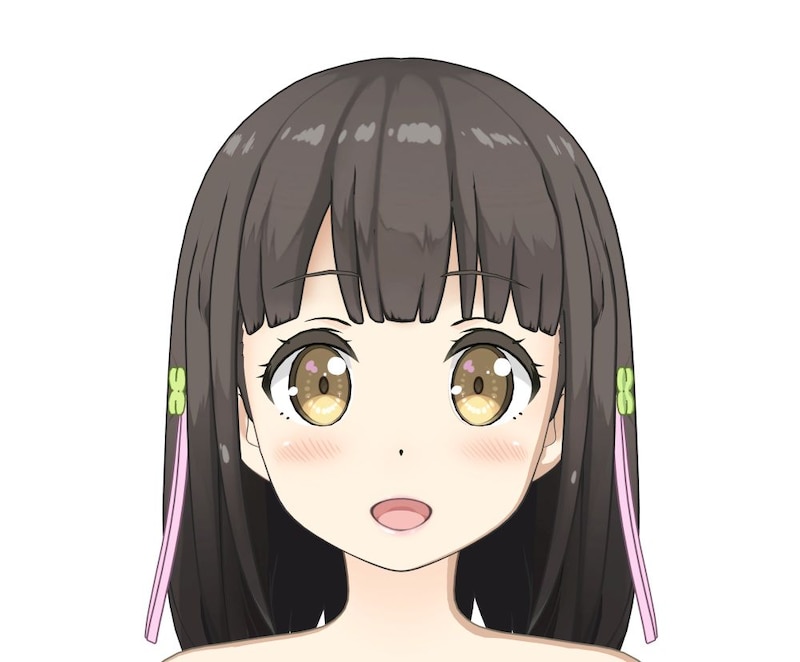 「One RoomVR-制服編」花坂結衣3Dモデル