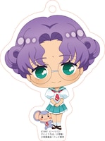 グッズ付き入場券のアクリルキーホルダー。