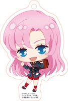 グッズ付き入場券のアクリルキーホルダー。