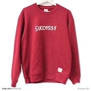 「ネコノヒー success!! トレーナー(バーガンディ)」