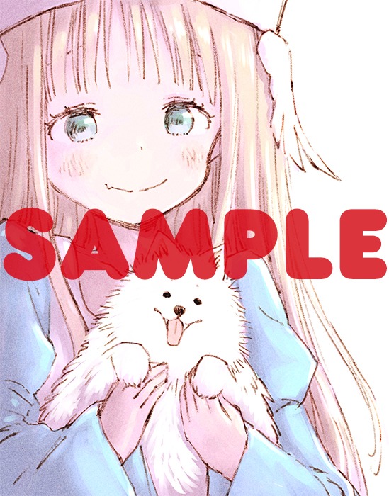 COMIC ZIN特典のイラストカード。