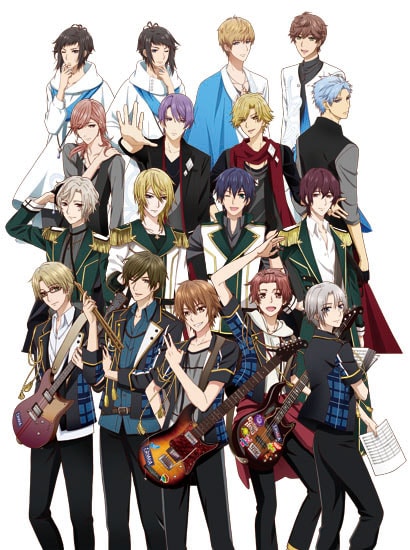 「TSUKIPRO THE ANIMATION」キービジュアル。