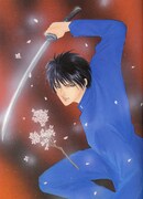 「八雲立つ」愛蔵版2巻の表紙イラスト。