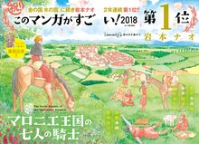 岩本ナオ「マロニエ王国の七人の騎士」扉ページ