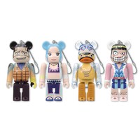 「ワンピース20th BE@RBRICK」の「アラバスタ編4体セット」。