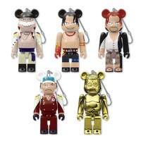 「ワンピース20th BE@RBRICK」の「頂上戦争編5体セット」。