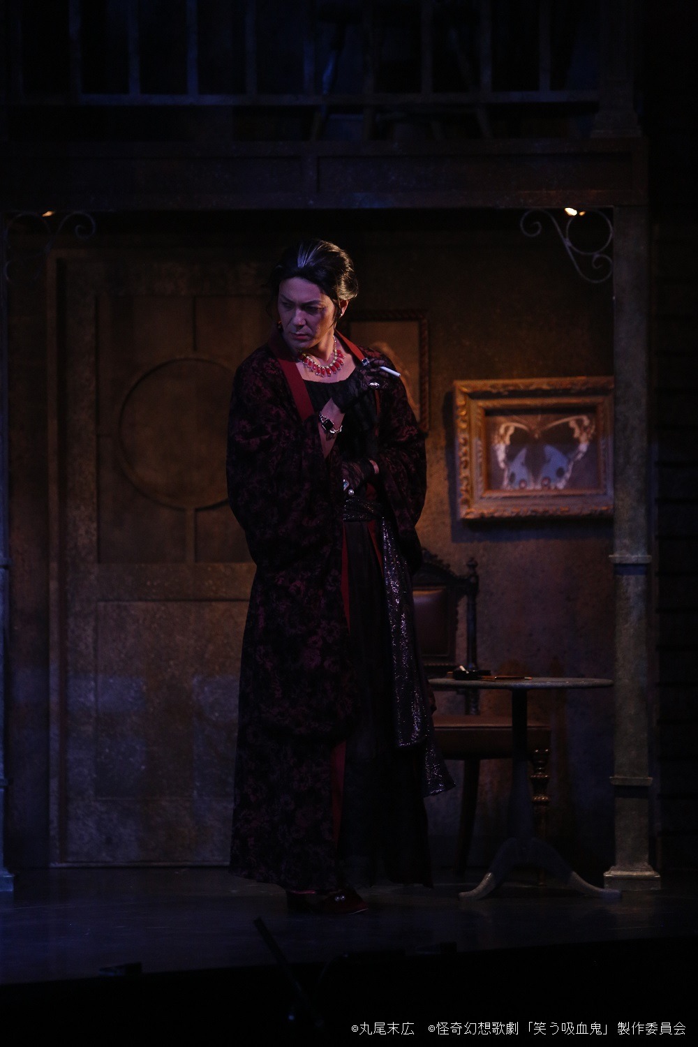 「怪奇幻想歌劇『笑う吸血鬼』」ゲネプロの様子。