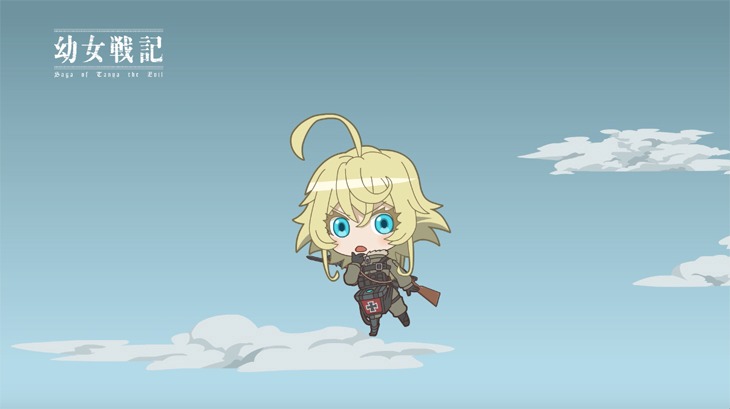 ミニアニメ「ようじょしぇんき」より。