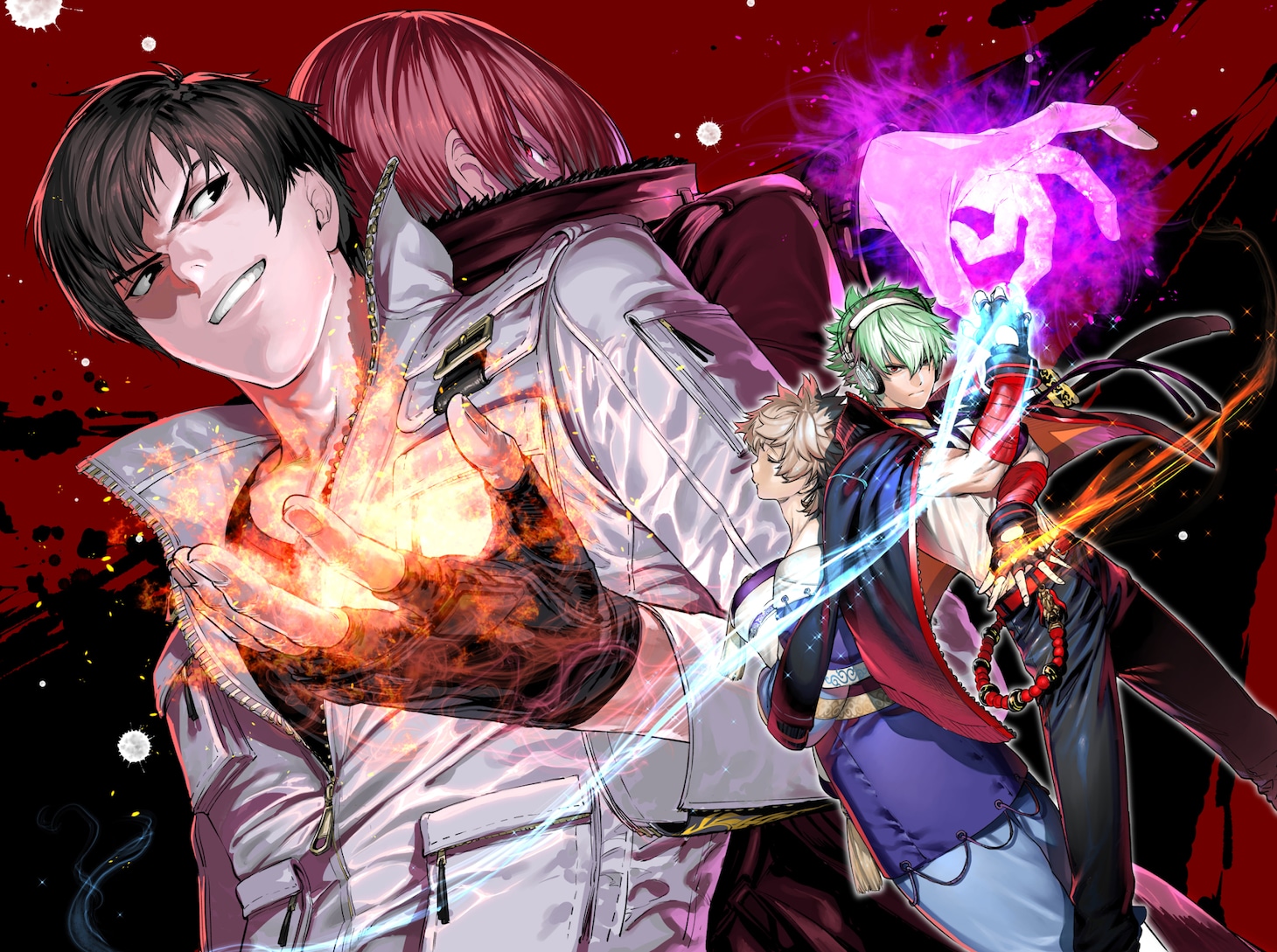 「THE KING OF FIGHTERS ～A NEW BEGINNING～」ビジュアル