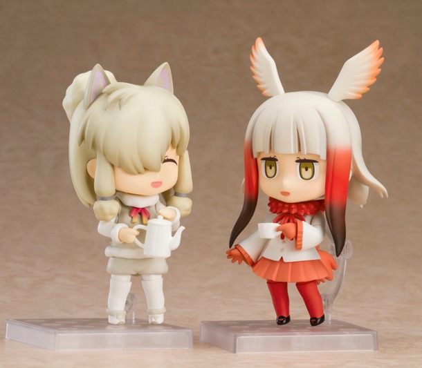 「ねんどろいど トキ」と別売りの「ねんどろいど アルパカ・スリ」を合わせた様子。
