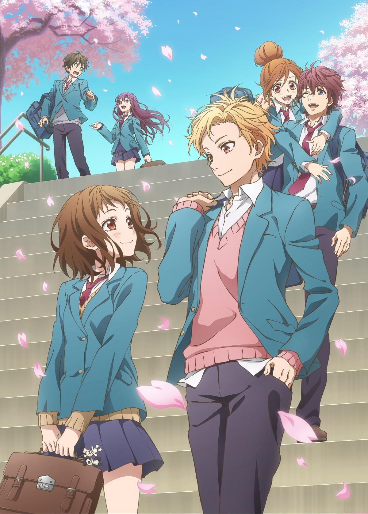 「いつだって僕らの恋は10センチだった。」のビジュアル。