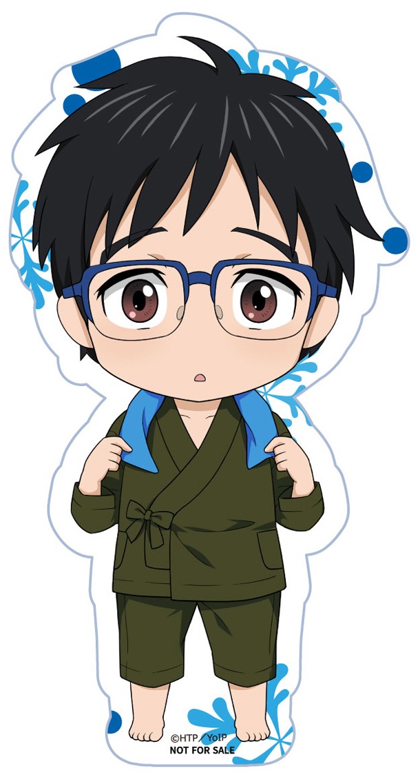 「ねんどろいど 勝生勇利 私服Ver.」のアニメイト特典。