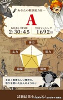 「脱獄能力試験～あなたは鬼から逃げ切れるか？～」より。(c)白井カイウ・出水ぽすか／集英社